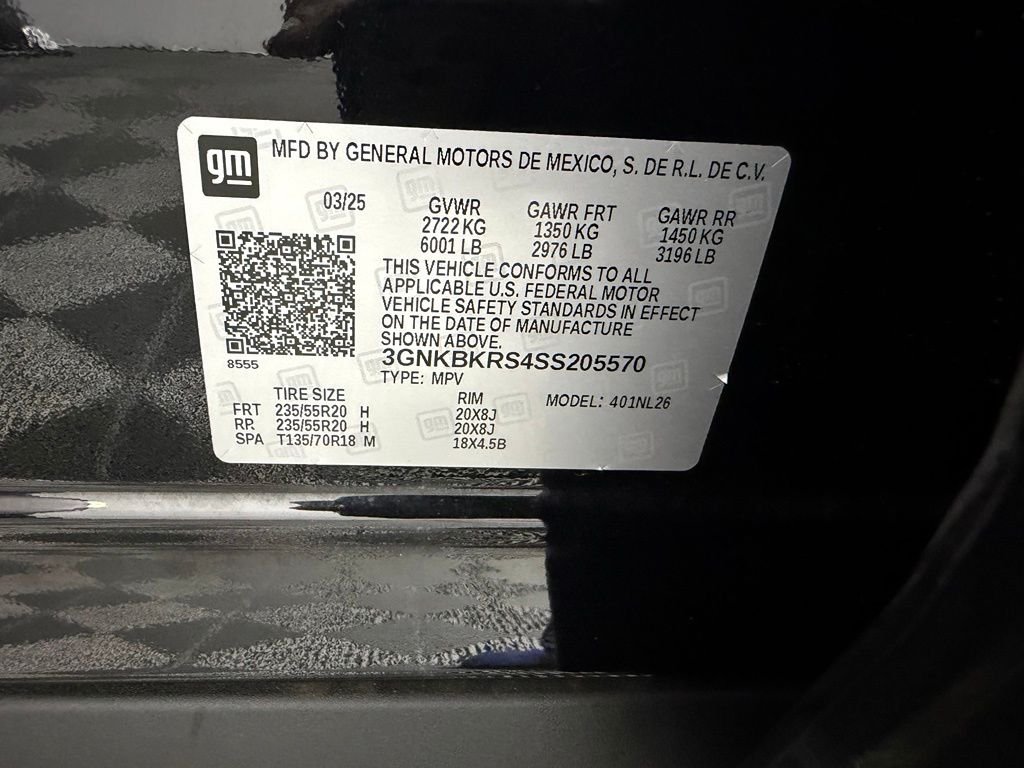 Used 2025 Black Chevrolet RS image 21
