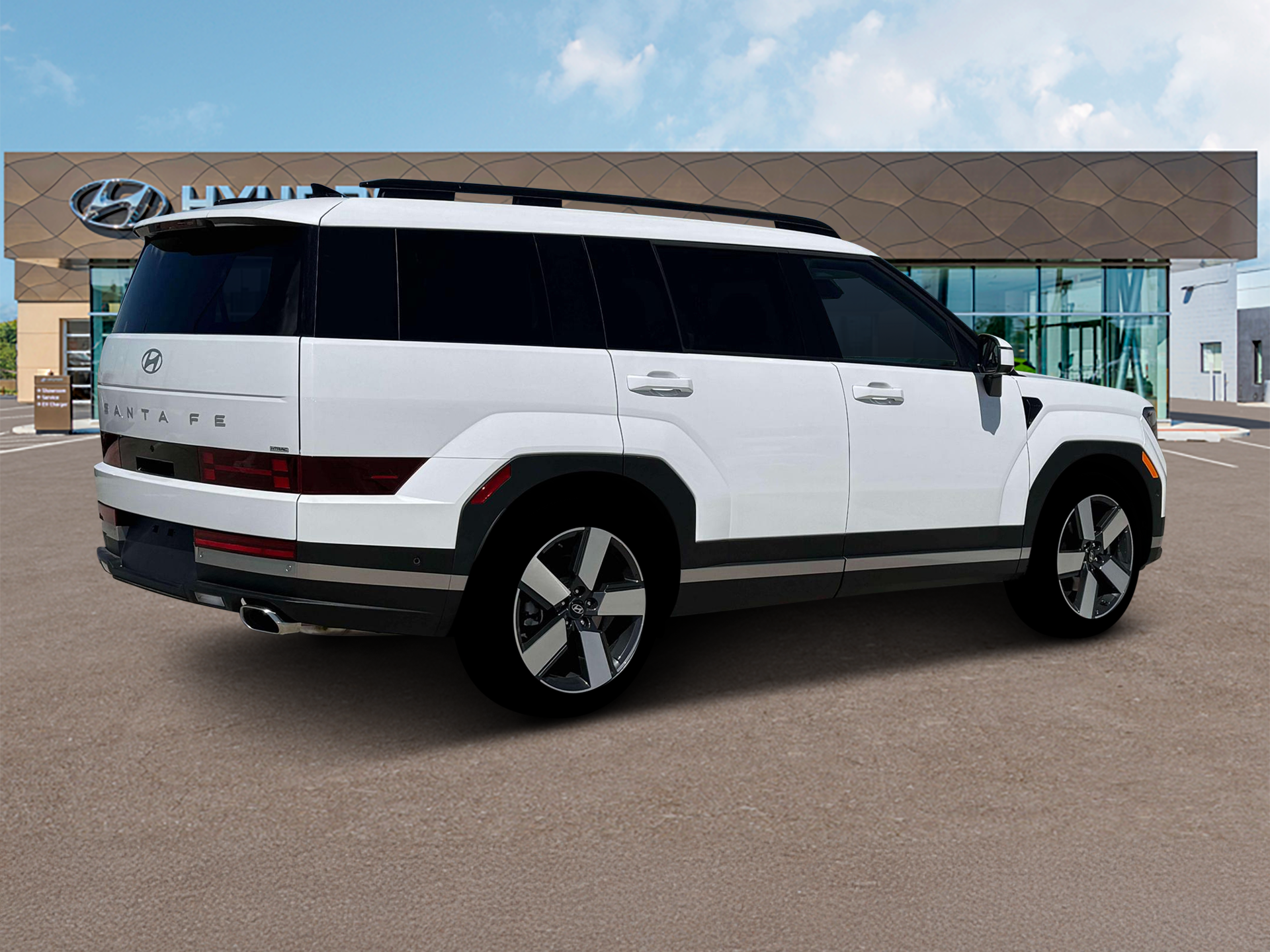 New 2026 Serenity White Hyundai Limited AWD image 8