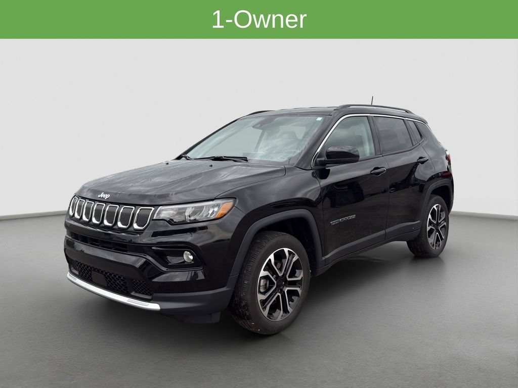 Used 2022 Black Jeep Limited 4x4 image 1