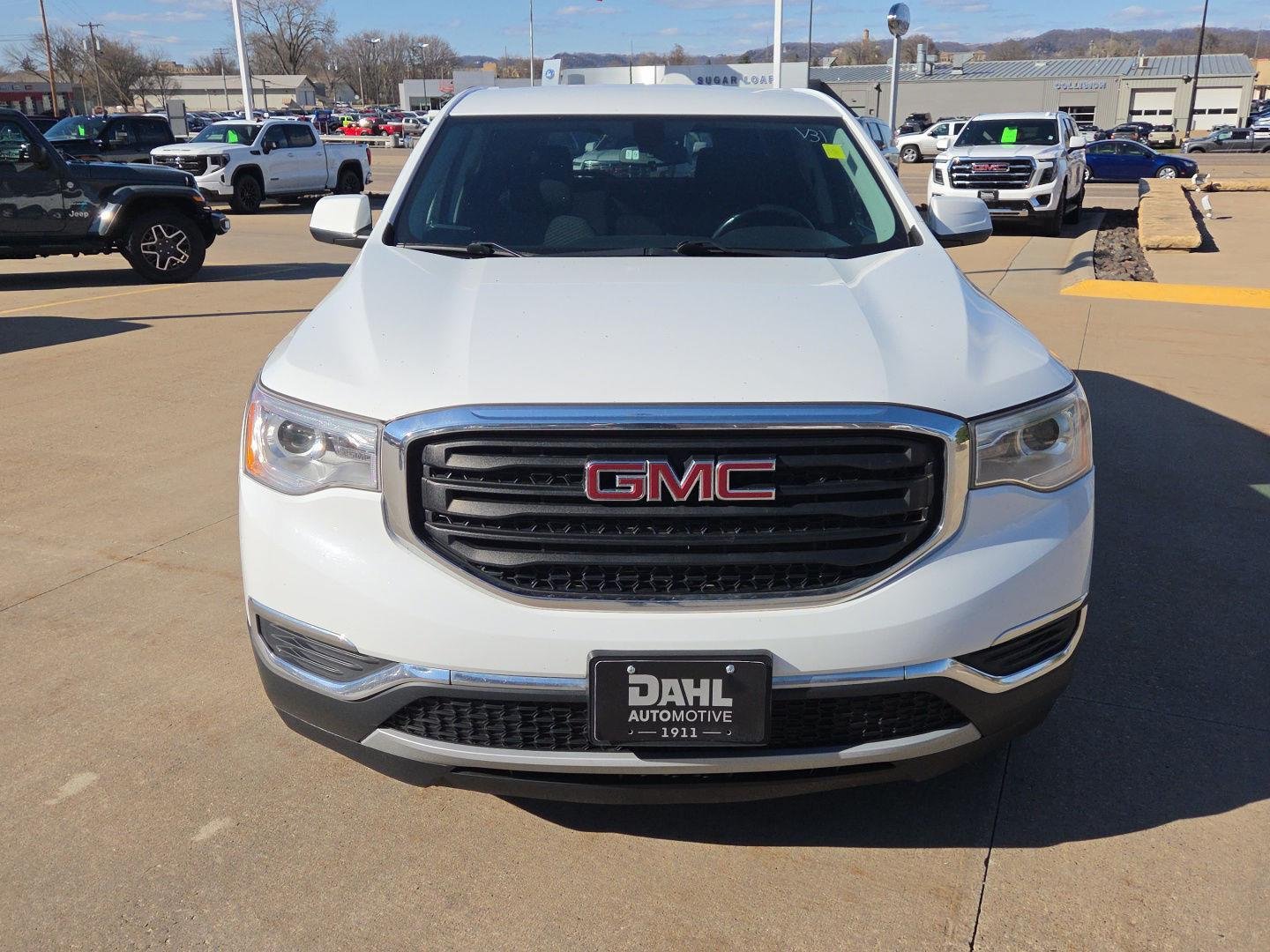 Used 2019 GMC Acadia SLE-1 with VIN 1GKKNRLS1KZ134045 for sale in Winona, Minnesota
