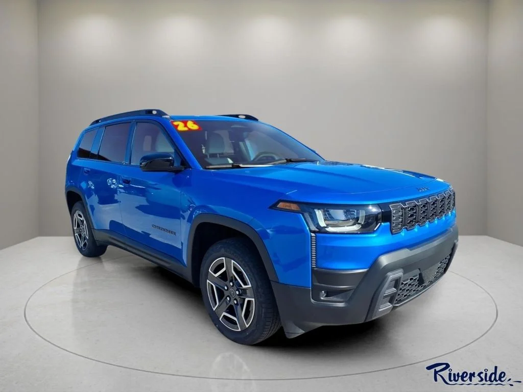 New 2026 Hydro Blue Pearl-Coat Exterior Paint Jeep Laredo image 1