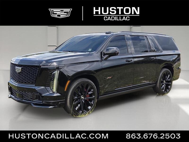Used 2025 Black Raven CADILLAC AWD 4DR V-SERIES image 1