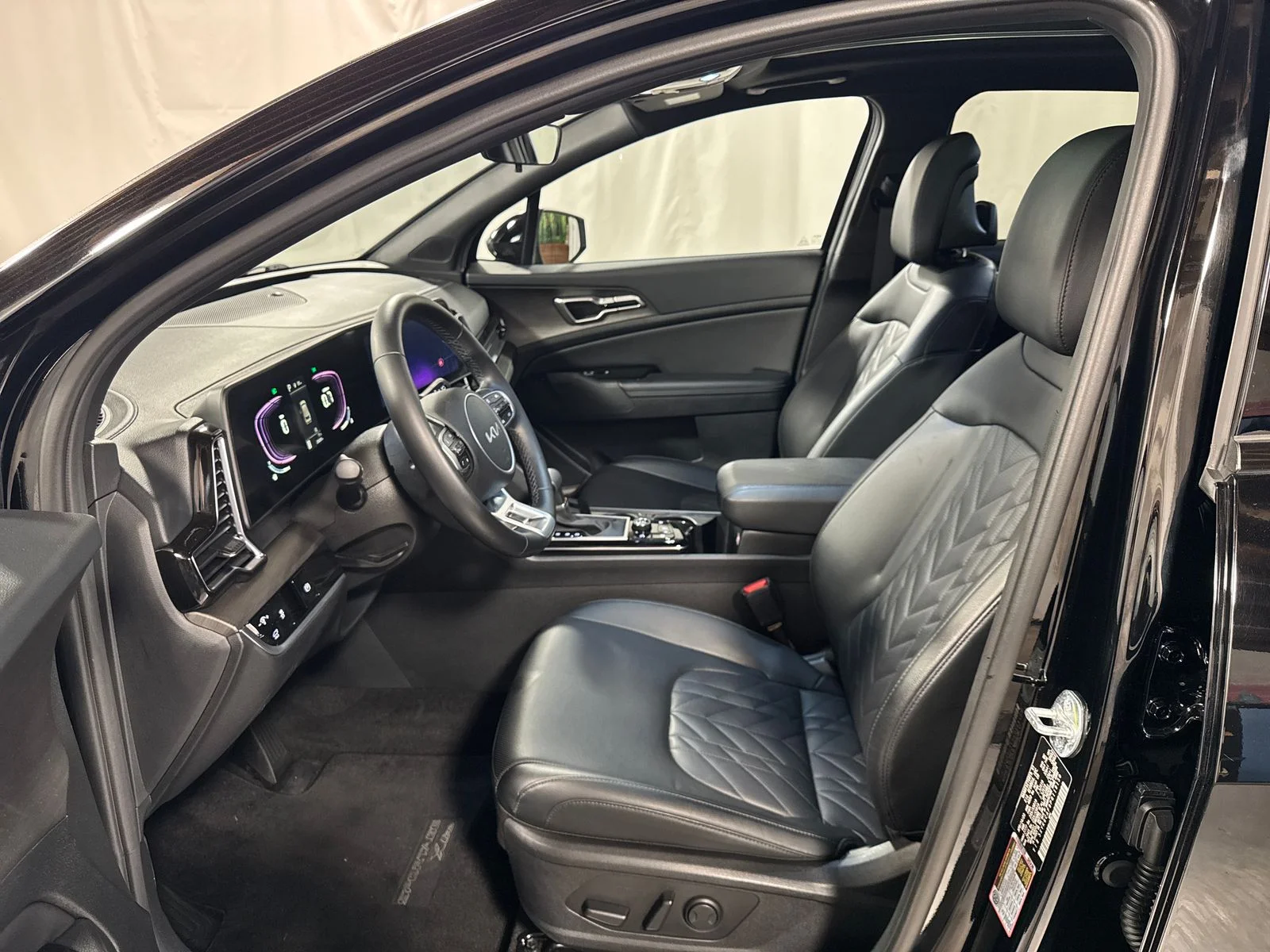 Used 2023 Ebony Black Kia X-Line image 3