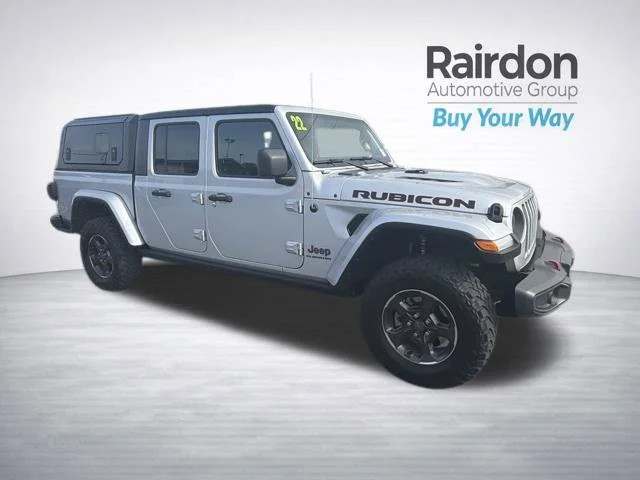 Used 2022 Silver Zynith Clearcoat Jeep Rubicon image 1
