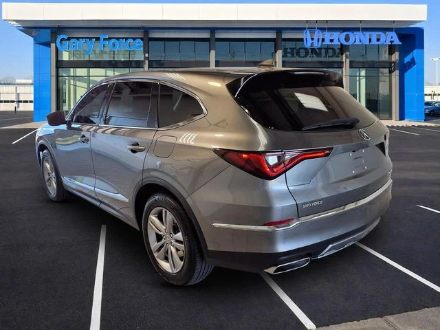 Used 2025 Liquid Carbon Metallic Acura Base image 3
