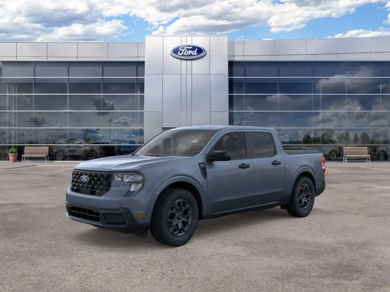 New 2026 Azure Gray Metallic Tri-Coat Ford XLT image 1