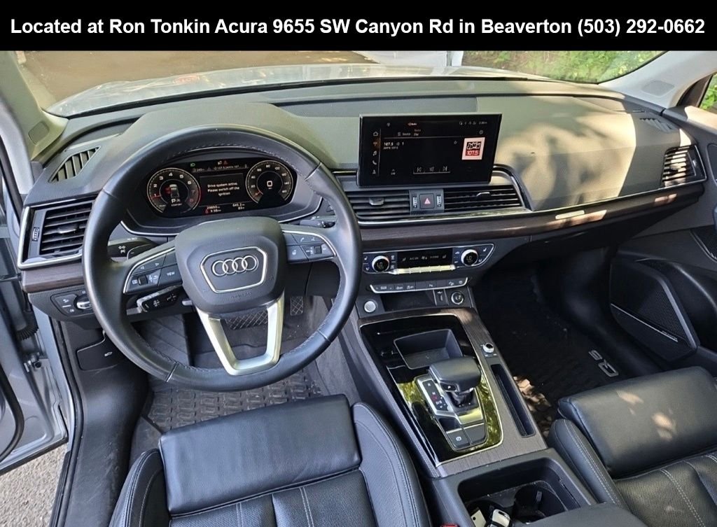 Used 2021 Florett Silver Metallic Audi 45 Premium Plus image 8