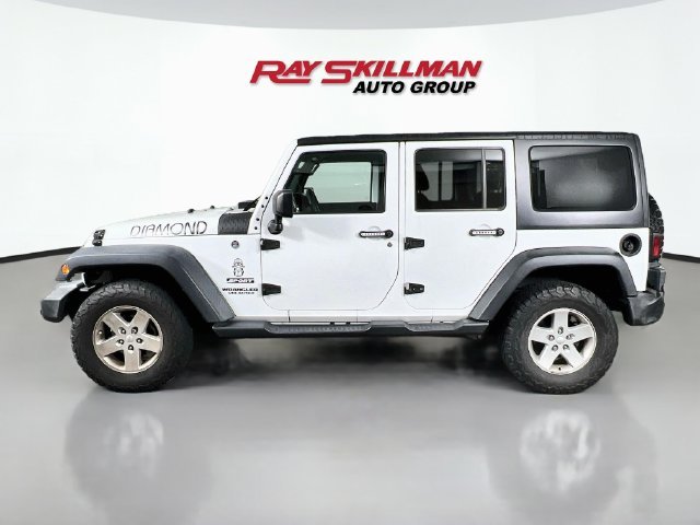 Used 2017 White Jeep Unlimited Sport image 2