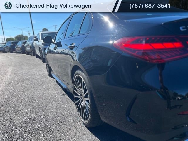Used 2024 Obsidian Black Metallic Mercedes-Benz C 300 4MATIC® image 5