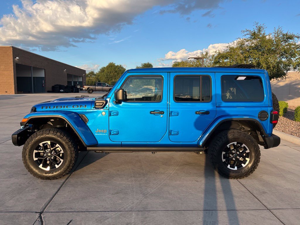 Used 2024 Blue Jeep Rubicon 4xe image 11