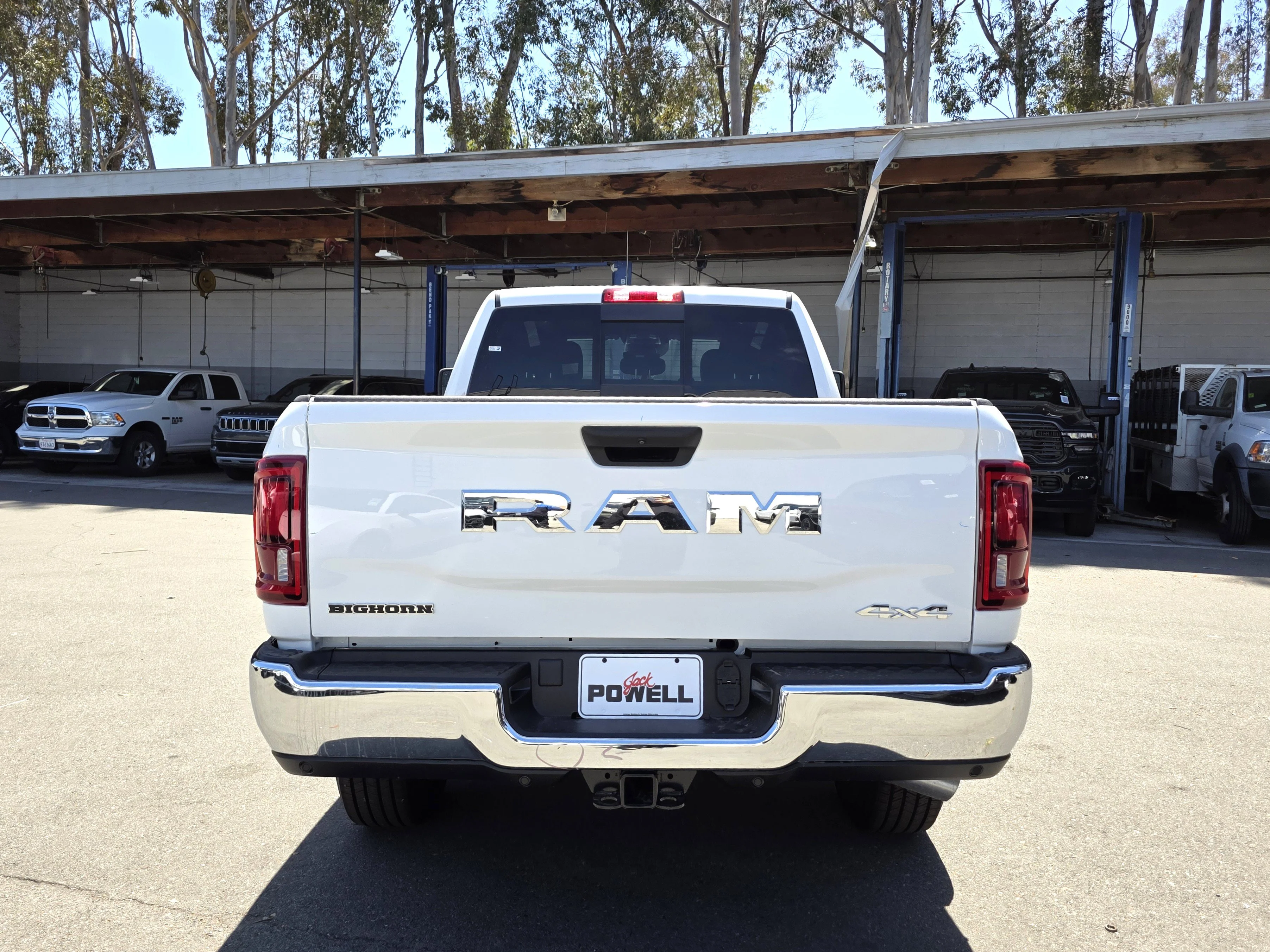 New 2026 Bright White Clearcoat RAM Big Horn image 4