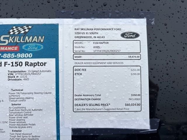 Used 2020  Ford Raptor image 3