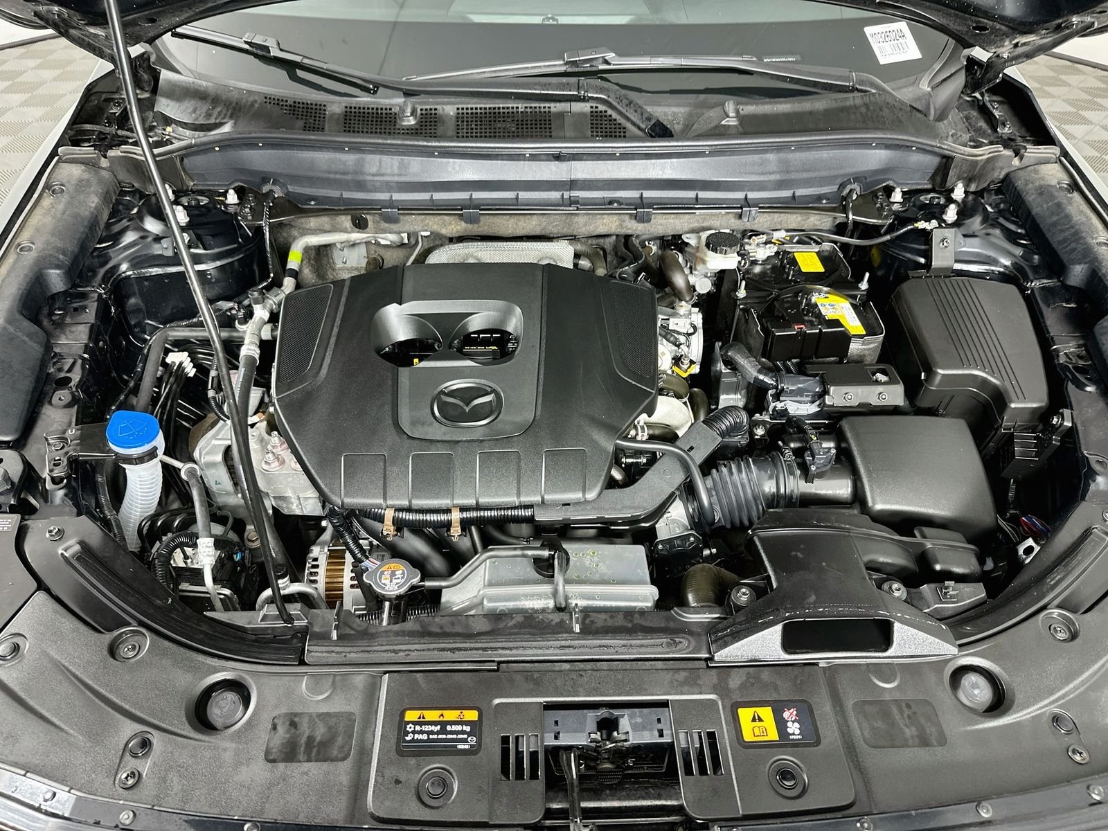 Used 2025 Jet Black Mica Mazda 2.5 S Premium Plus Package Vented Seats Heads Up Sunroof image 32