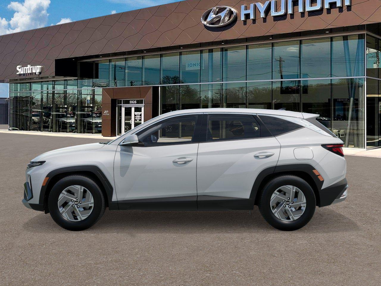 New 2026 Creamy White Pearl Hyundai Blue image 3