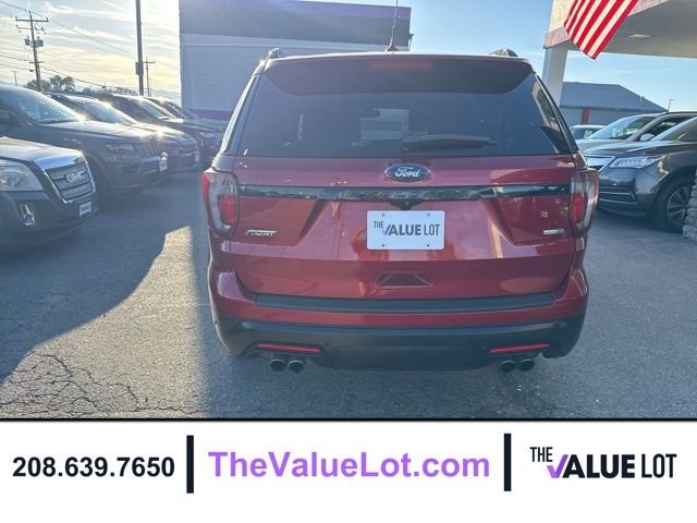 Used 2019 Red Ford Sport image 5