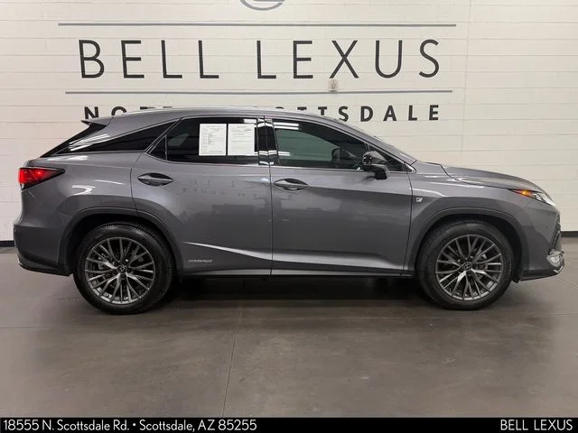 Certified Used 2022 Gray Lexus 450h F Sport image 3