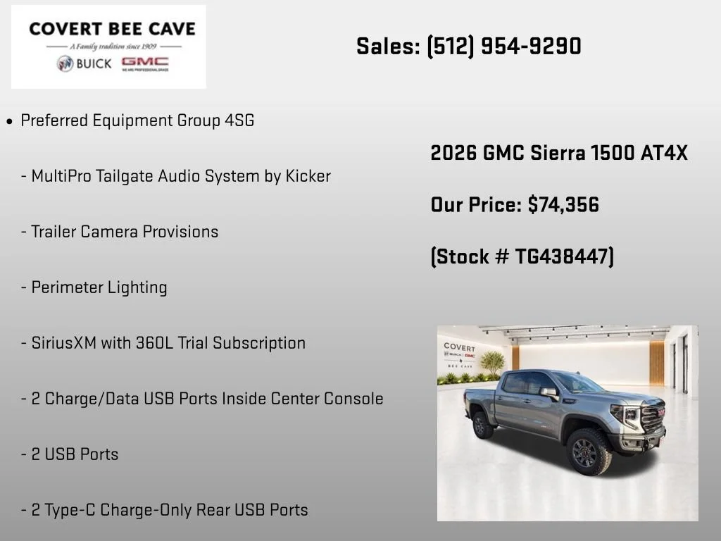 2026 GMC Sierra 1500 AT4X - Photo 31