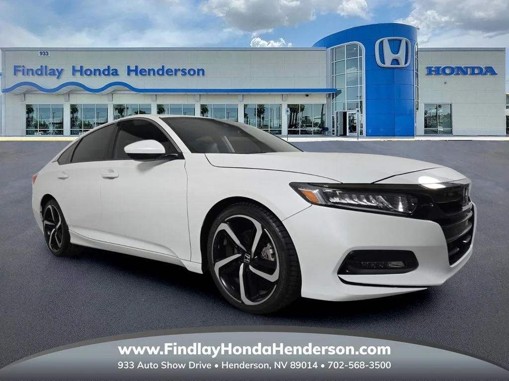Certified Used 2020 Platinum White Pearl Honda Sport 2.0T image 1