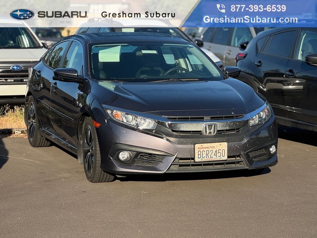 Used 2016 Modern Steel Metallic Honda EX-T image 1
