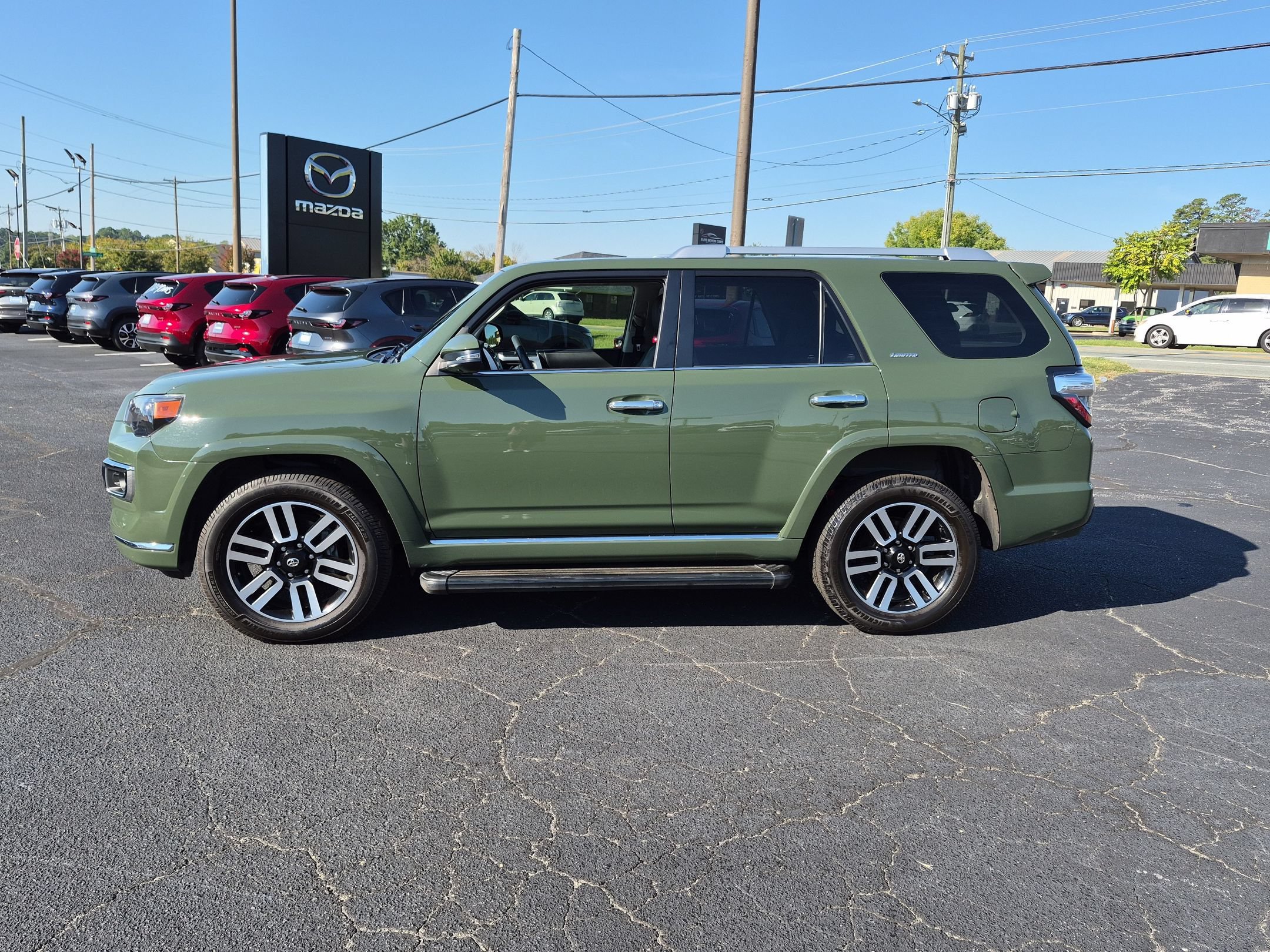 Used 2022 Army Green Toyota Limited image 2
