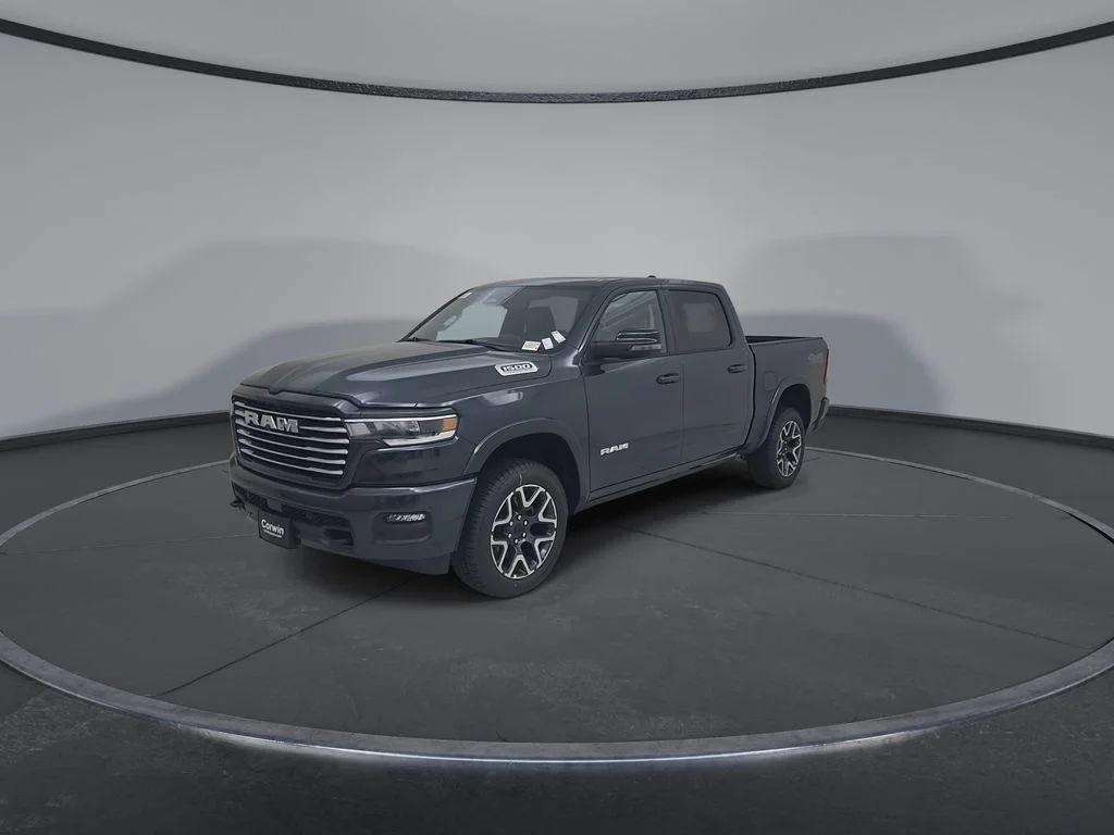 New 2026 Forged Blue Metallic Exterior Paint RAM Laramie image 7