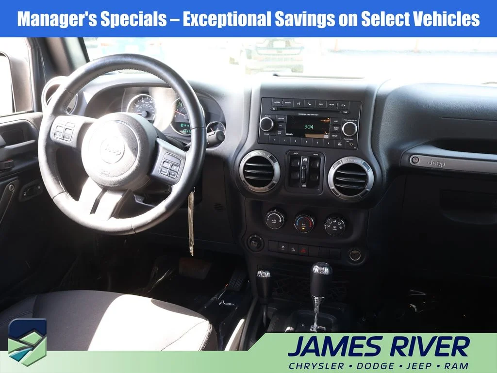 Used 2017 Black Jeep Unlimited Sport image 13