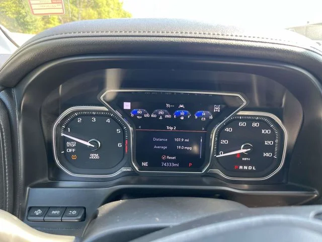 Certified Used 2019 White Frost Tri-Coat GMC Denali image 28