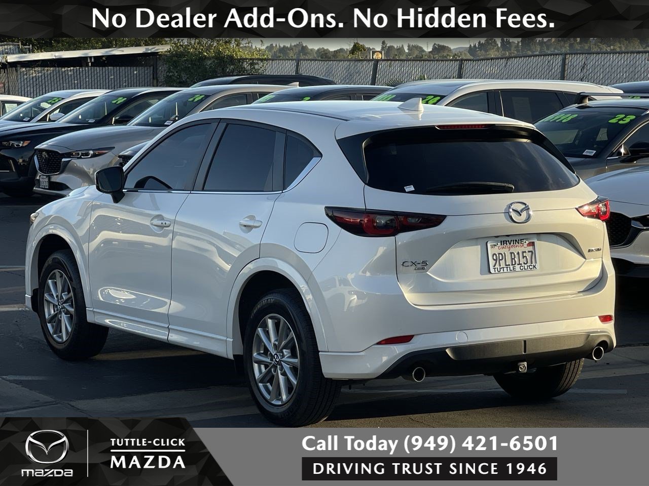 Used 2024 Rhodium White Metallic Mazda 2.5 S Select Package image 13