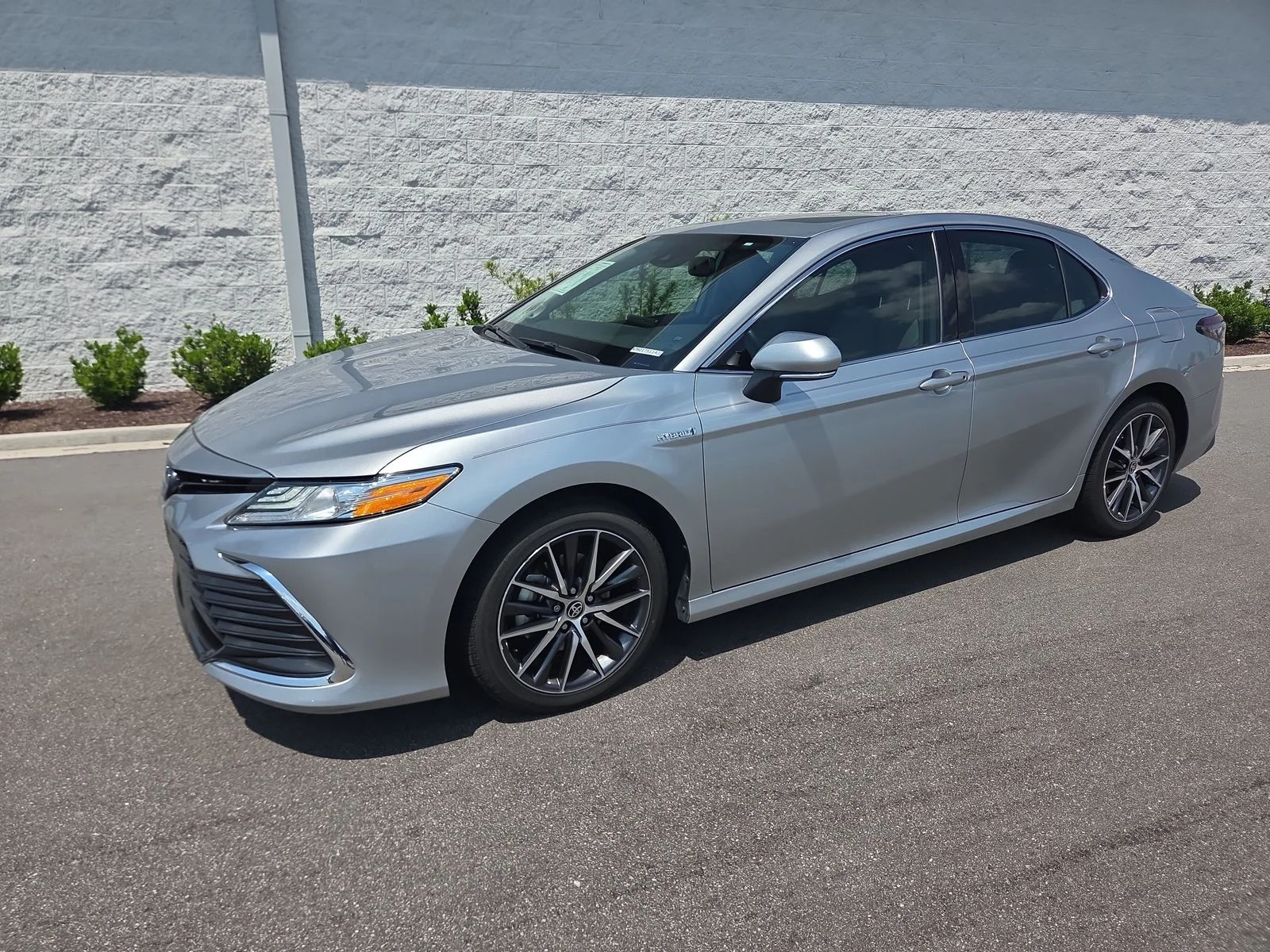 Used 2021 Celestial Silver Metallic Toyota XLE image 1