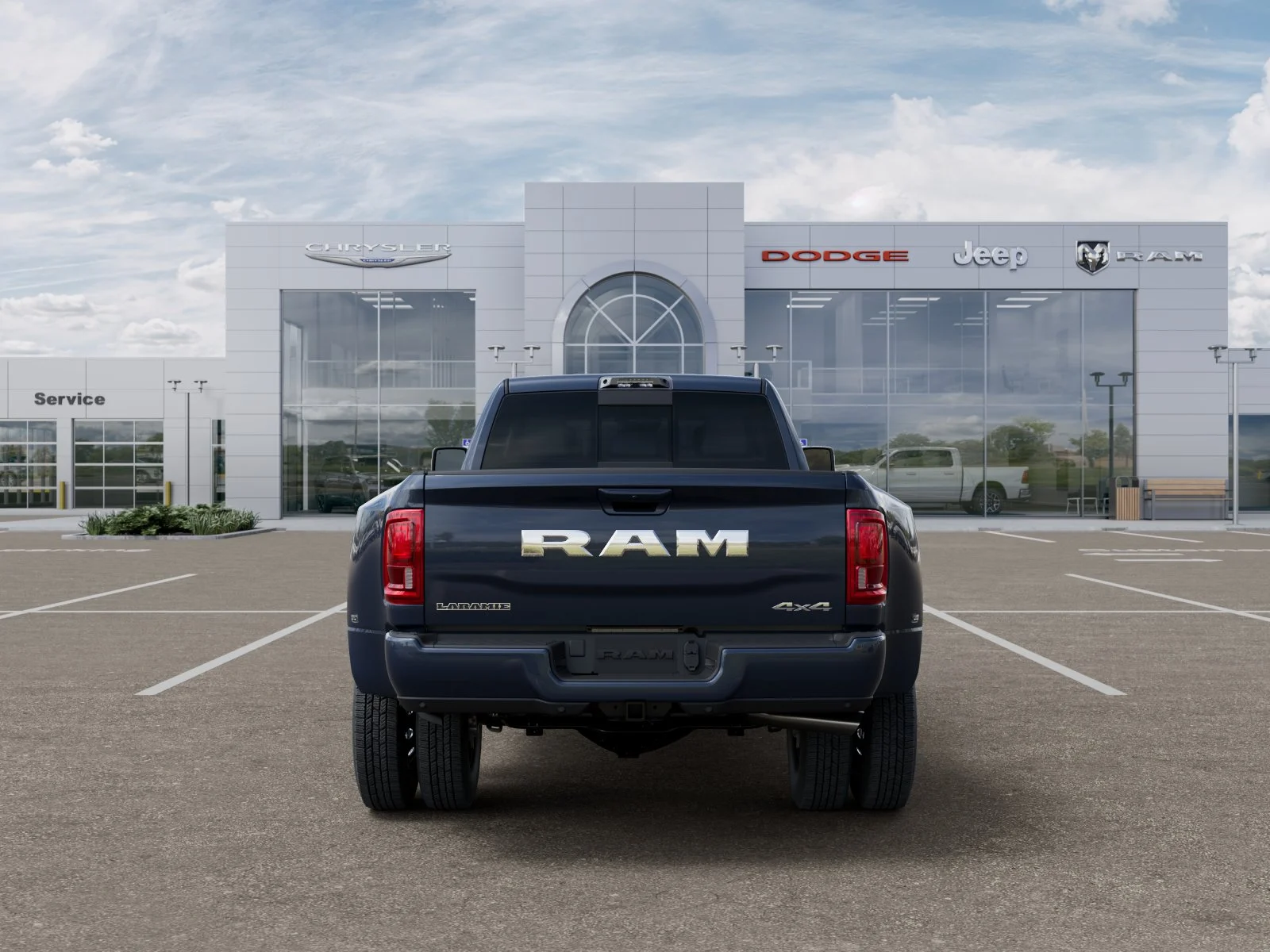 New 2026 Forged Blue Metallic Exterior Paint RAM Laramie image 17