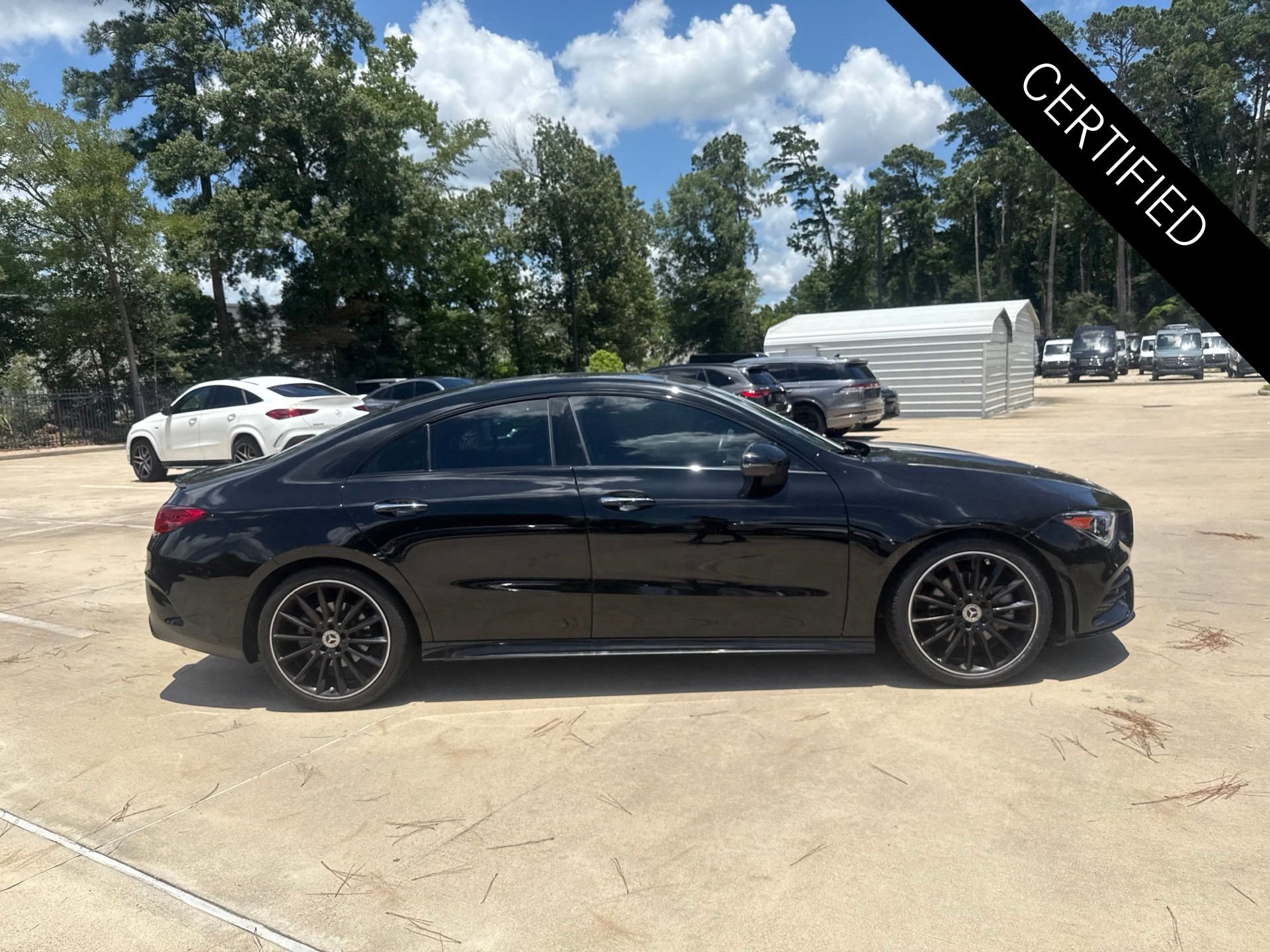 Certified Used 2023 Night Black Mercedes-Benz CLA 250 image 3