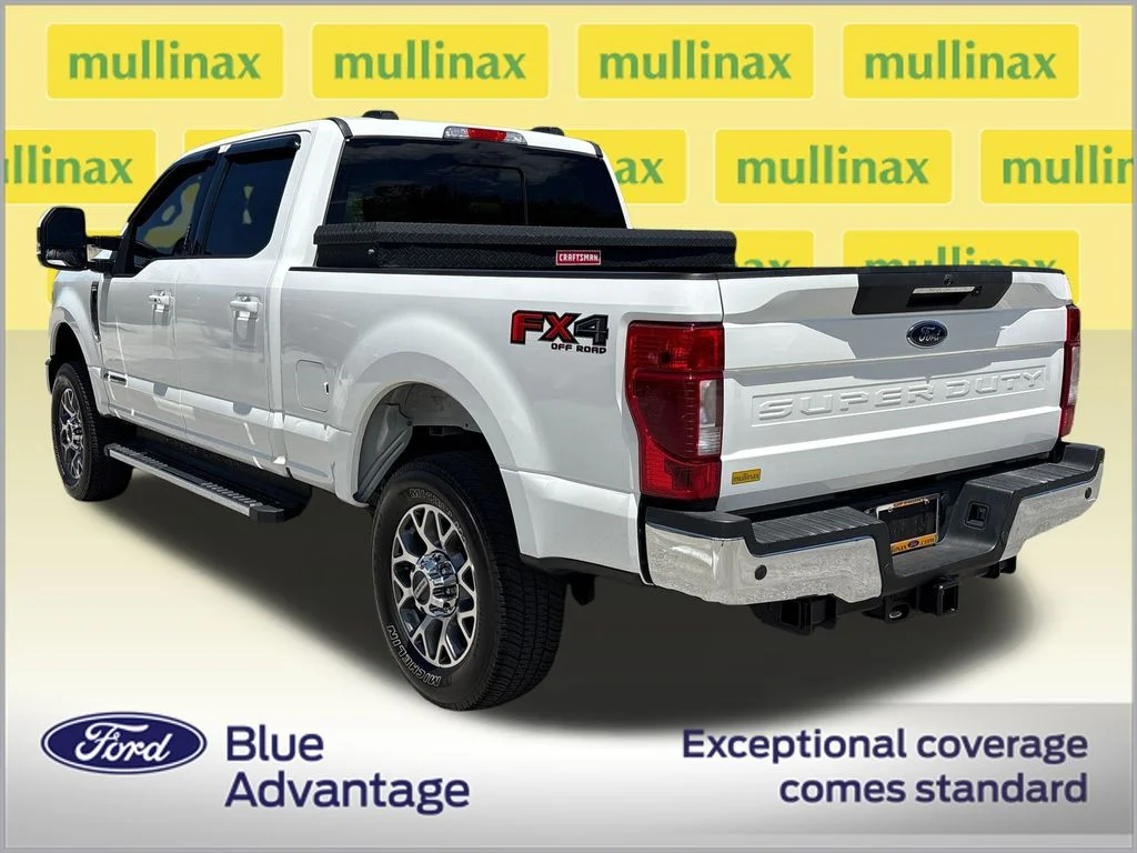 Certified Used 2021 White Ford Lariat image 10