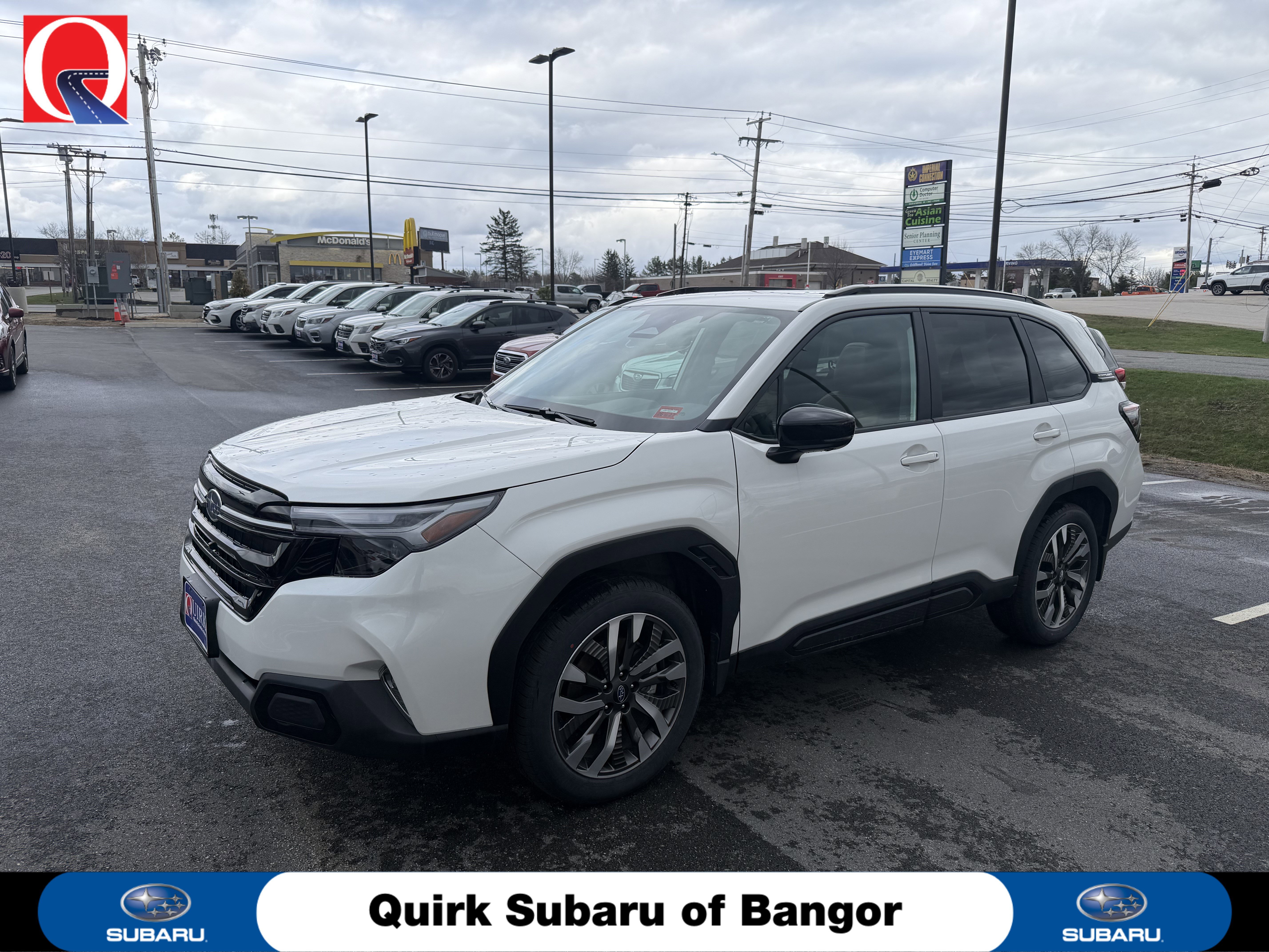 Used 2026 Crystal White Pearl Subaru Touring image 1