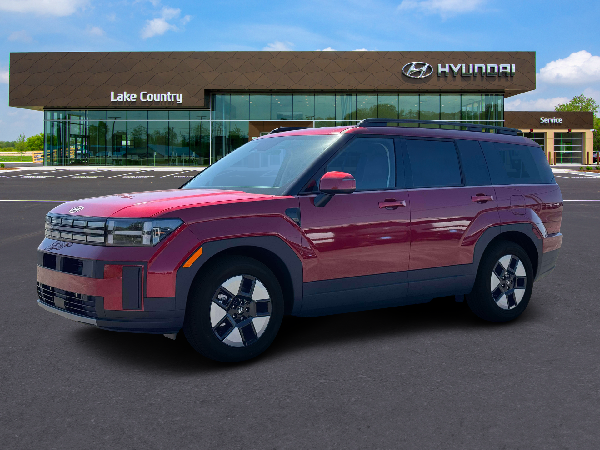 New 2027 Red Hyundai SEL image 2