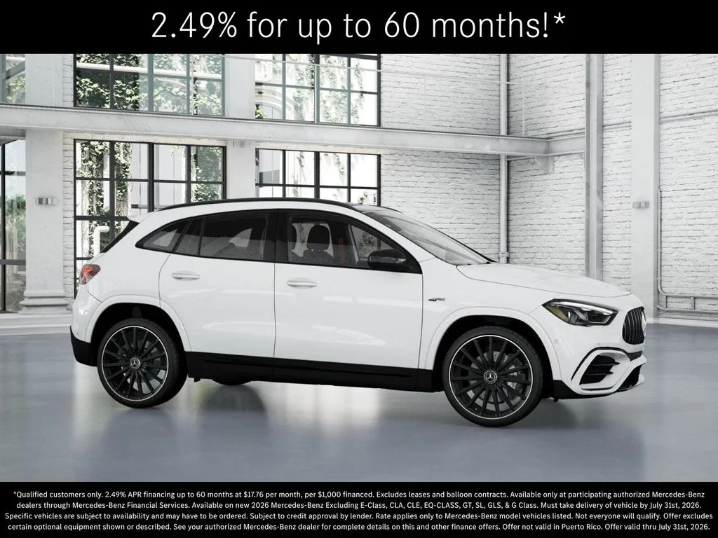 New 2026 Polar White Mercedes-Benz AMG® GLA 35 4MATIC SUV image 14