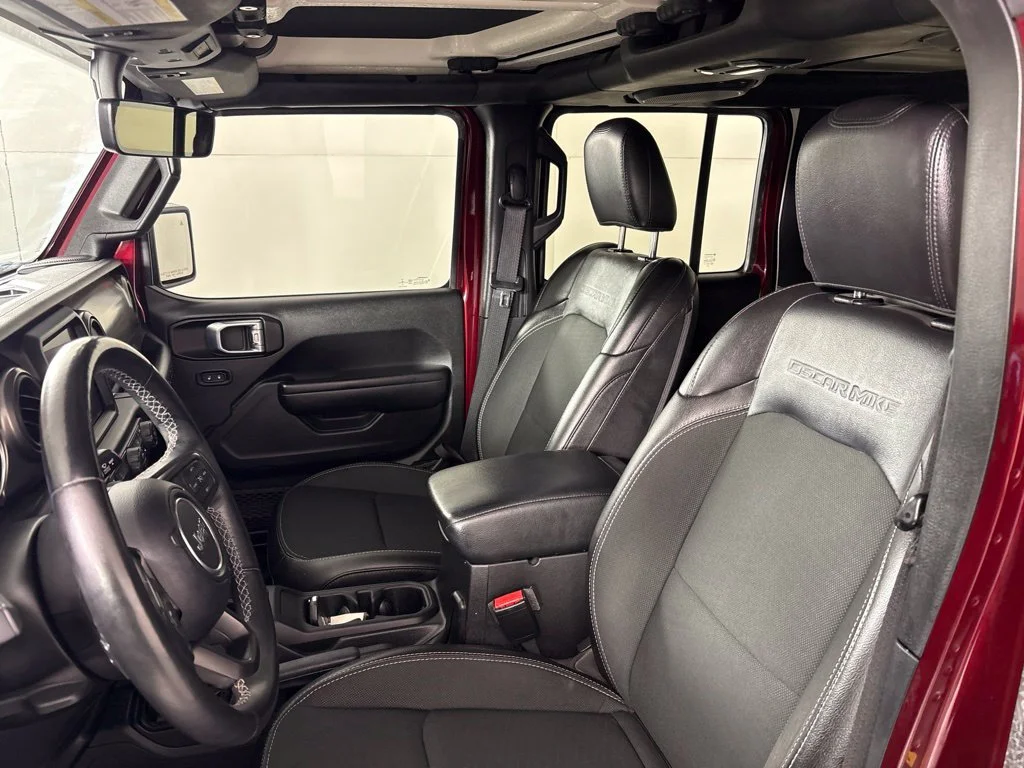 Used 2021 Red Jeep Unlimited Sport image 26
