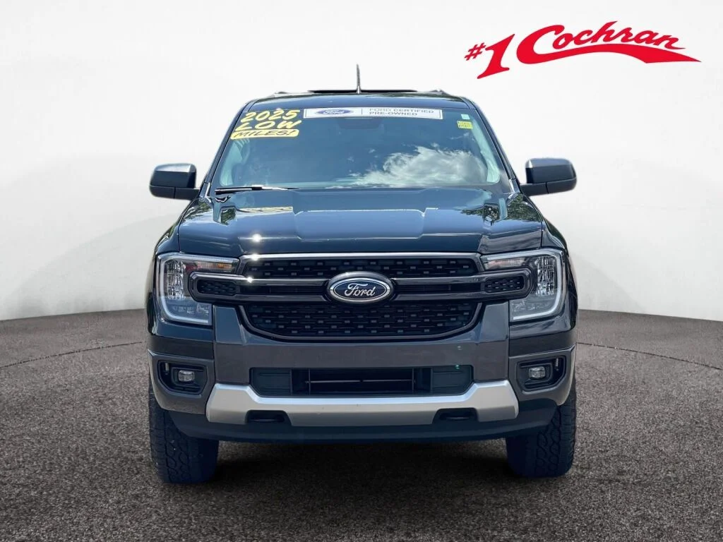 Used 2025 Shadow Black Ford XLT image 32