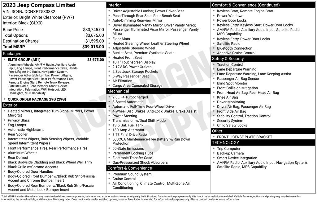 Used 2023 White Jeep Limited image 6