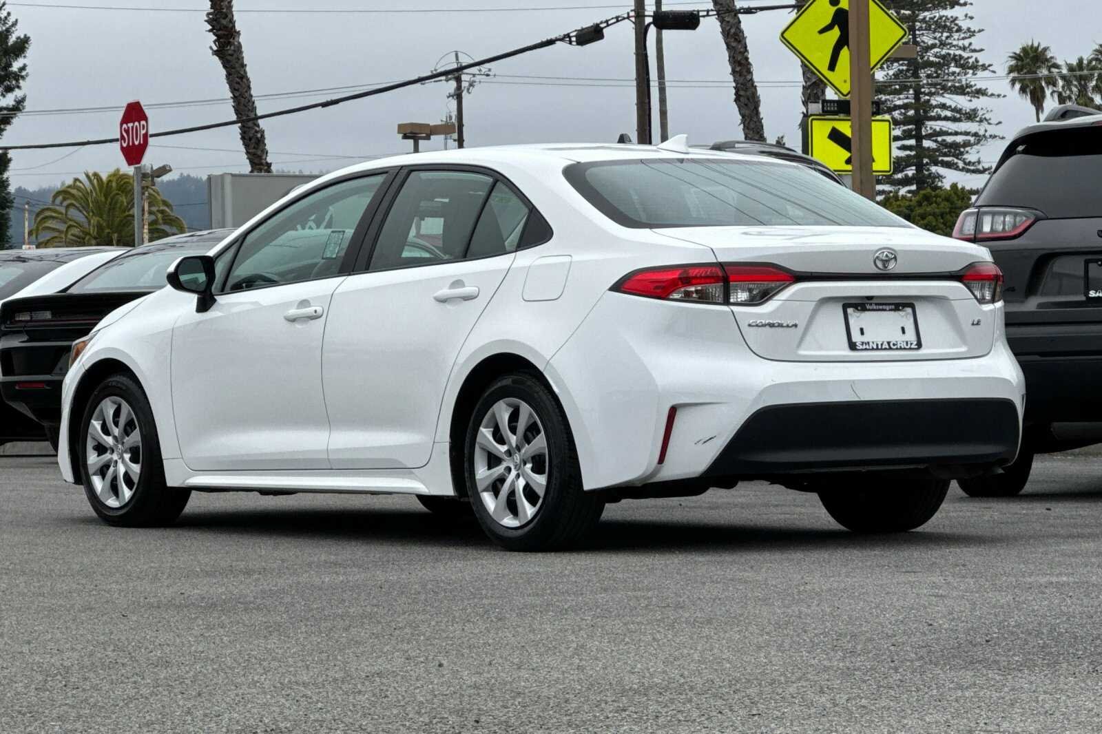 Used 2023 White Toyota LE image 6