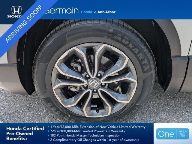 Certified Used 2022 Platinum White Pearl Honda EX image 11