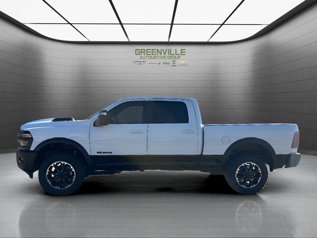 New 2026 Bright White Clear-Coat Exterior Paint RAM Rebel Hemi 4x4 image 8