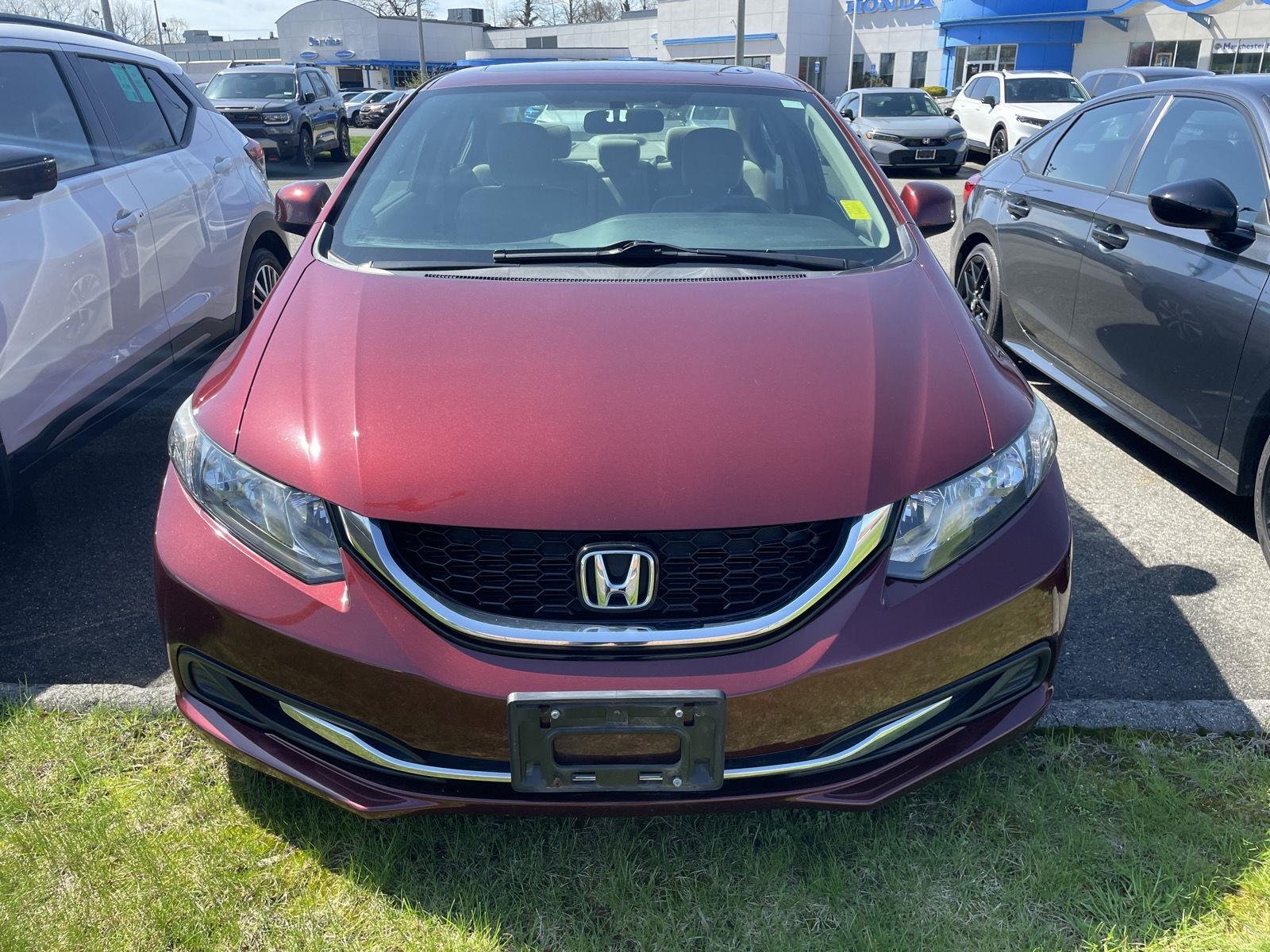 Used 2013 Honda Civic EX with VIN 2HGFB2F84DH557672 for sale in Manchester, CT
