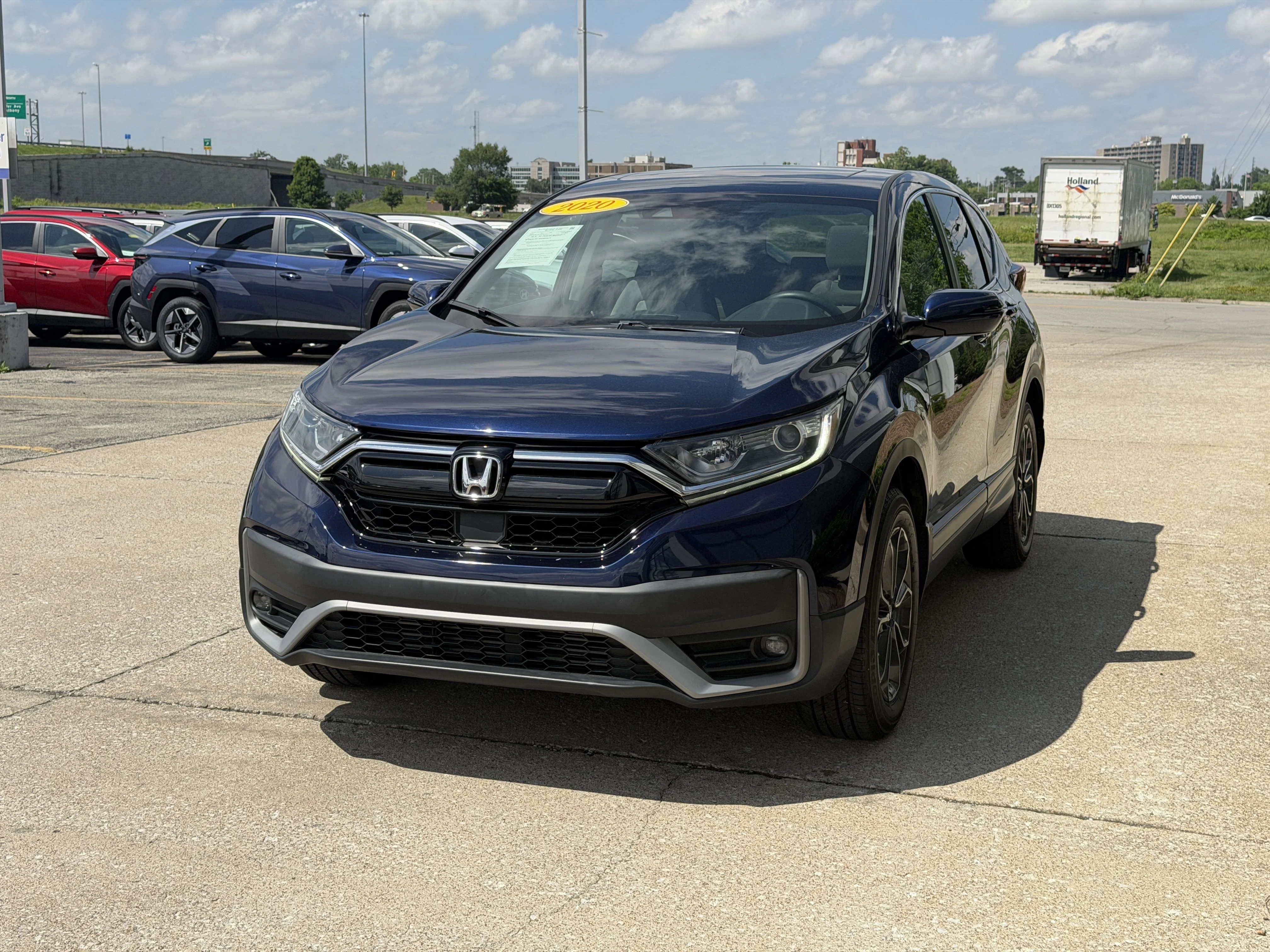 Used 2020 Aegean Blue Metallic Honda EX image 15