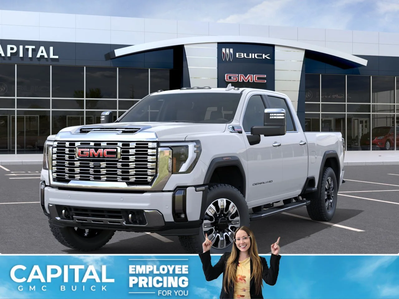 New 2026 Summit White GMC Denali image 1