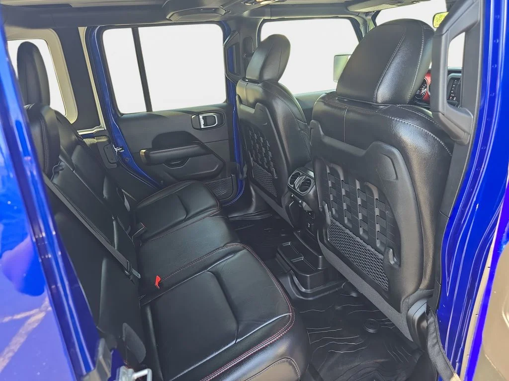 Used 2020 Blue Jeep Unlimited Rubicon image 14