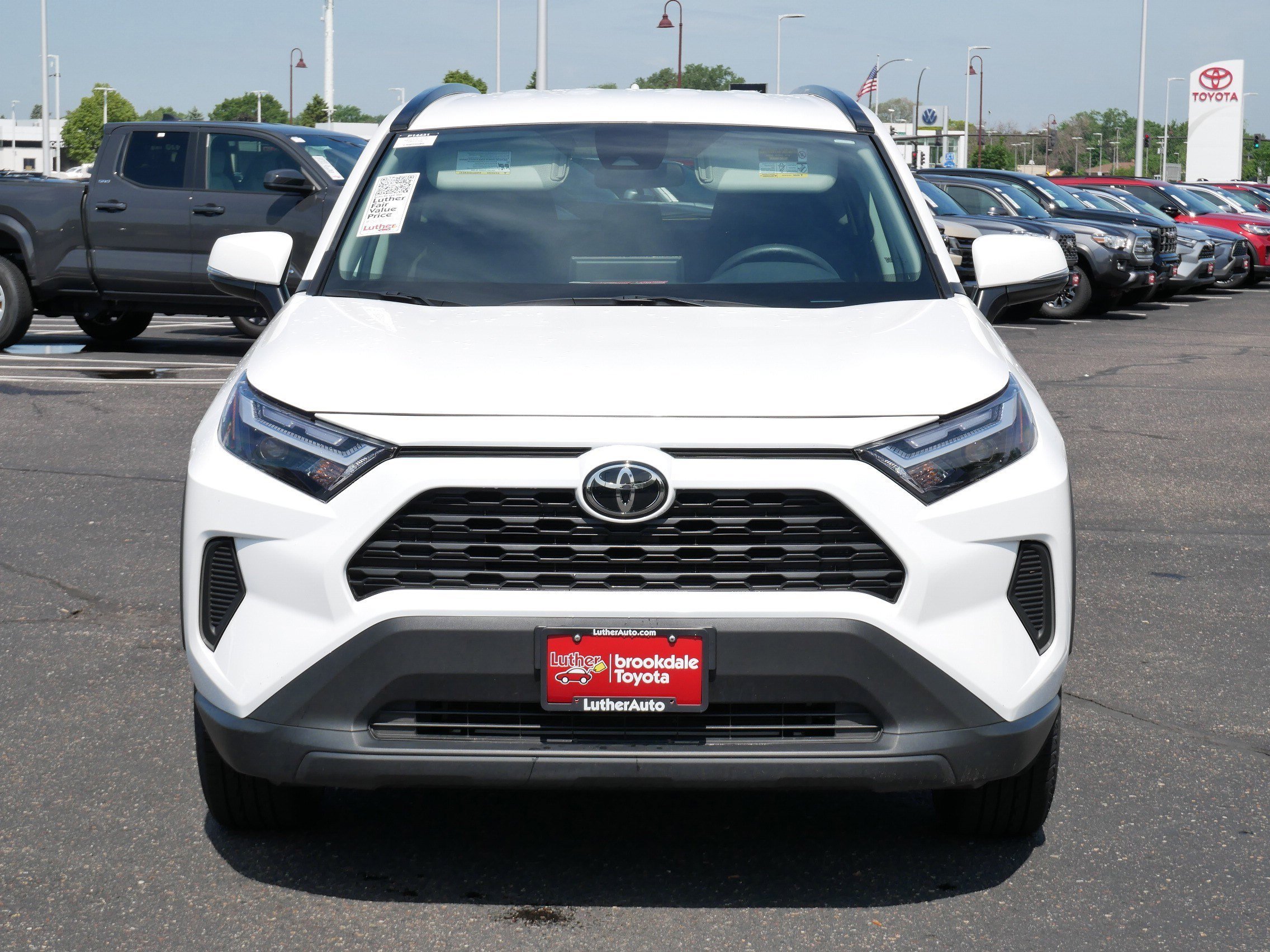 Certified 2025 Toyota RAV4 XLE with VIN 2T3P1RFV8SW531366 for sale in Brooklyn Center, Minnesota