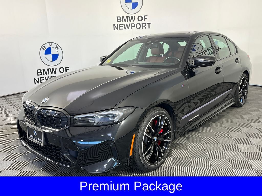 Used 2024 Black BMW M340i xDrive image 3
