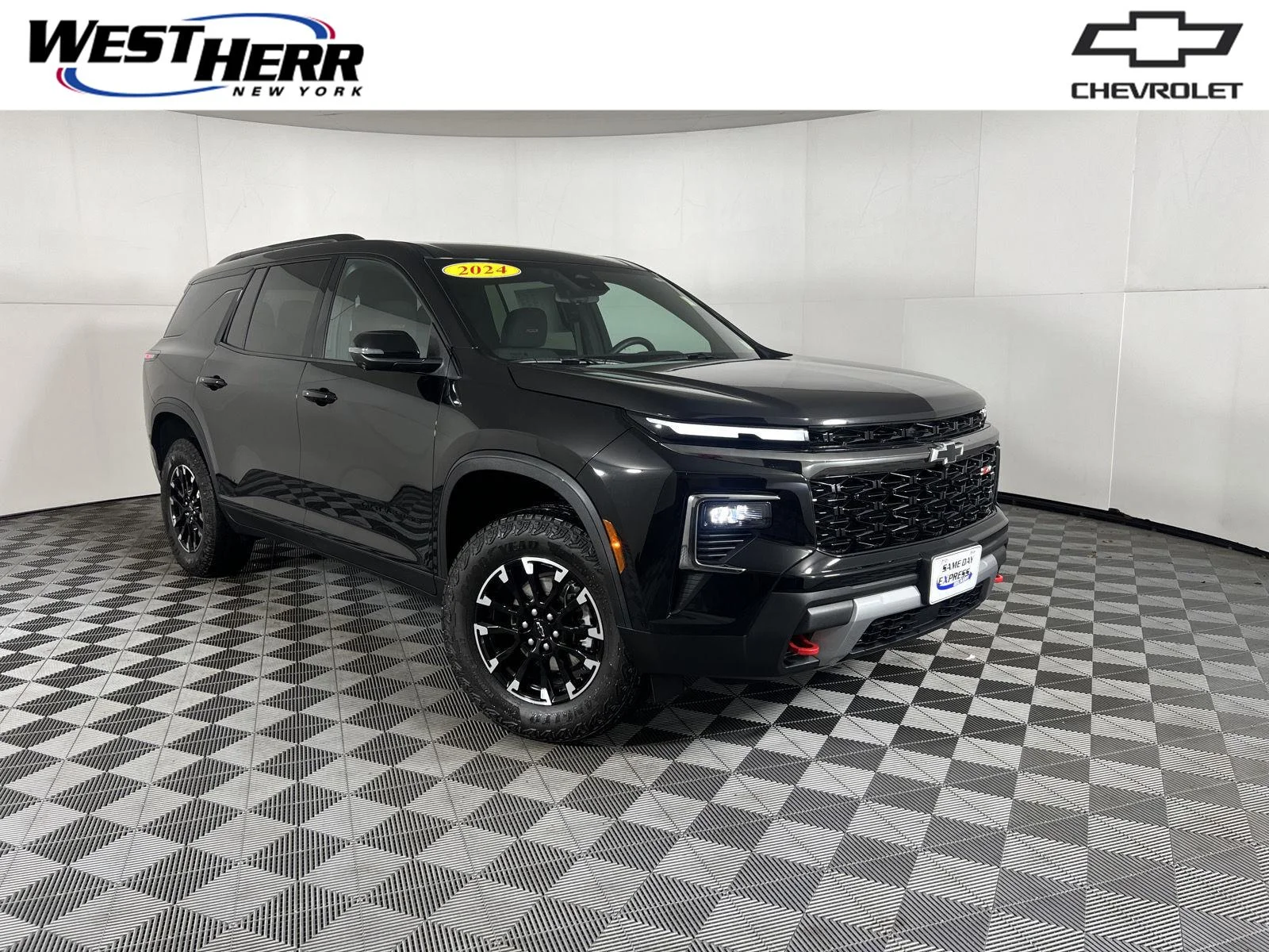 Used 2024 Mosaic Black Metallic Chevrolet Z71 image 1