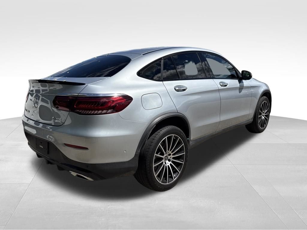 Certified Used 2023 Silver Mercedes-Benz GLC 300 Coupe image 4