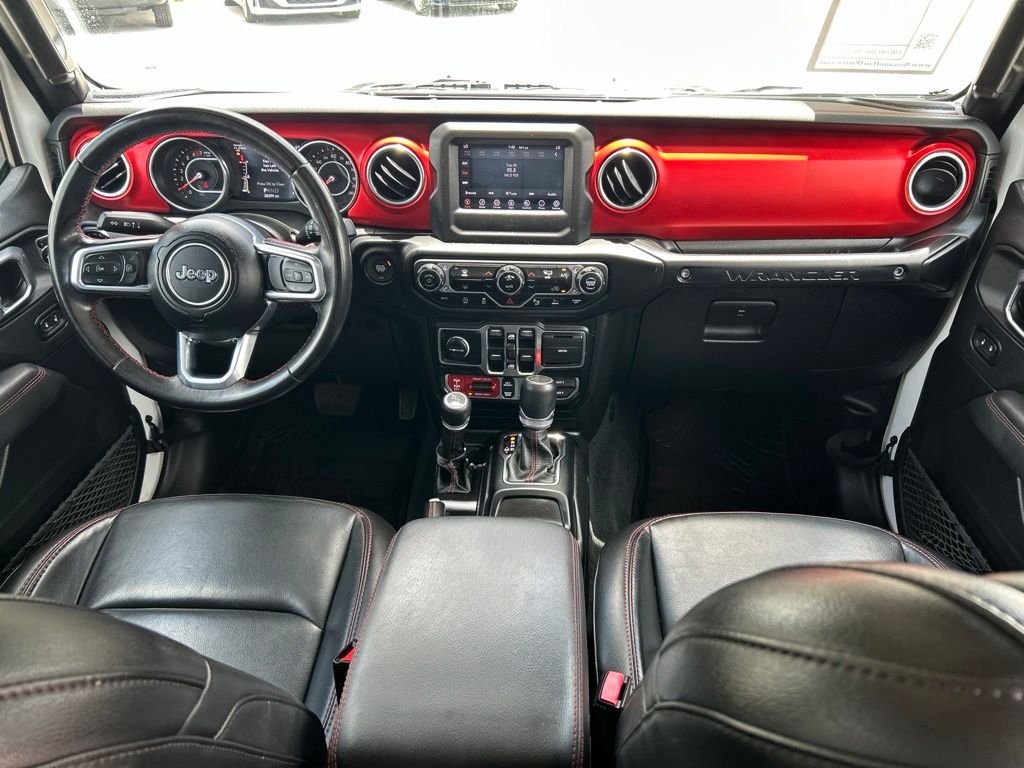 Used 2021 White Jeep Unlimited Rubicon image 11